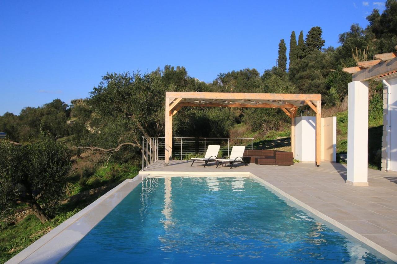 Sunset Sea View Villa 6 Ариллас Экстерьер фото