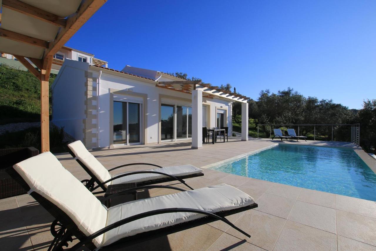 Sunset Sea View Villa 6 Ариллас Экстерьер фото