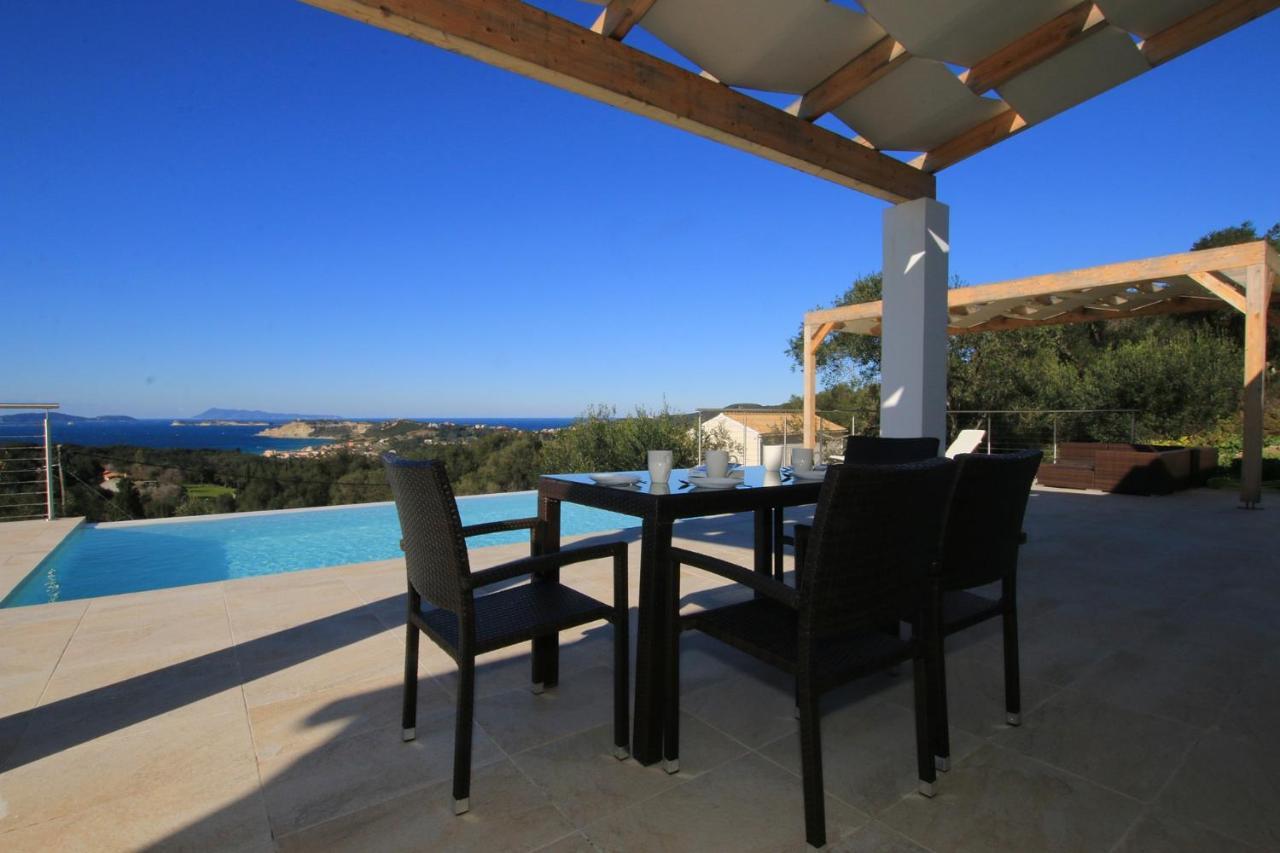 Sunset Sea View Villa 6 Ариллас Экстерьер фото