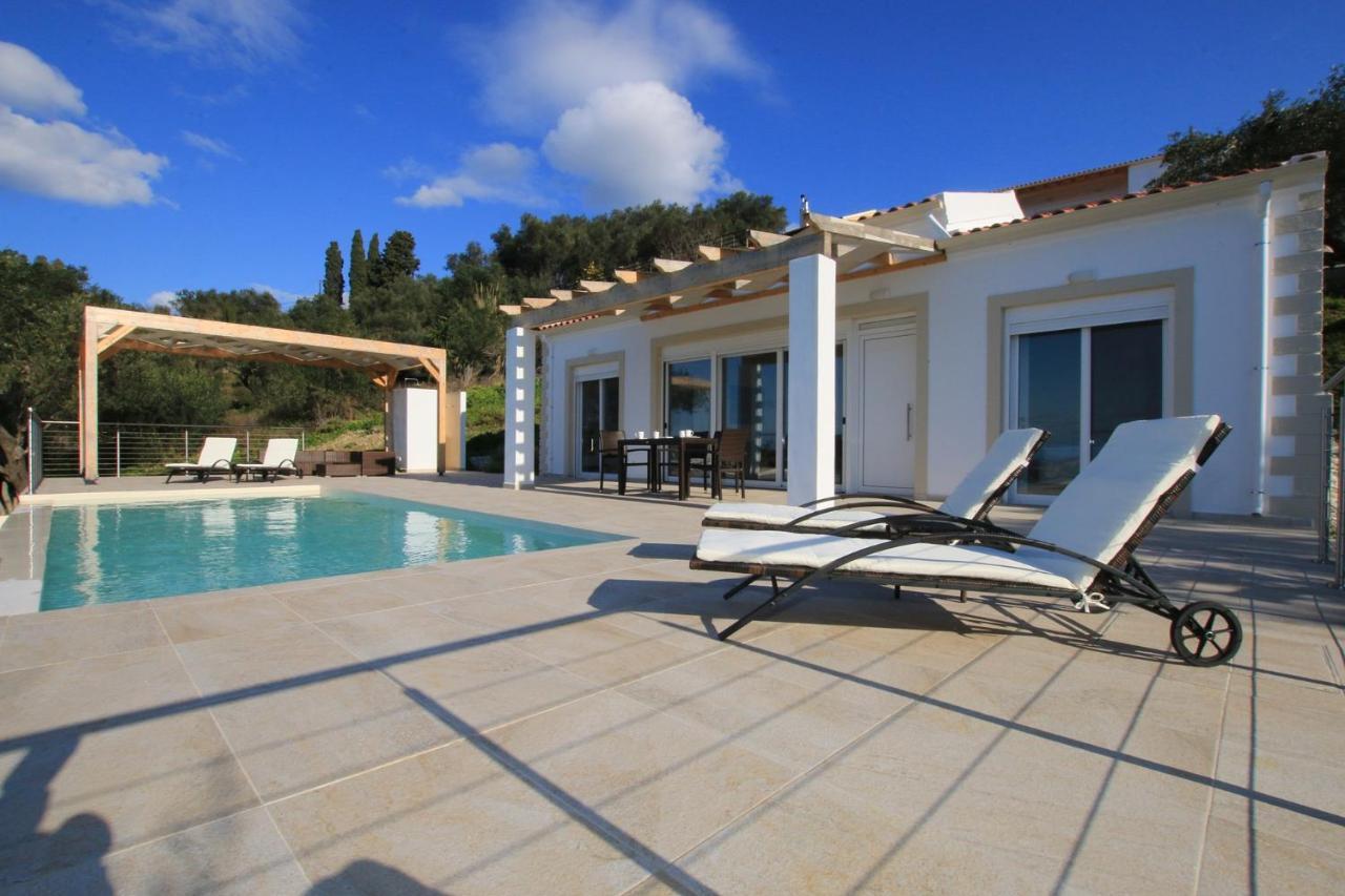 Sunset Sea View Villa 6 Ариллас Экстерьер фото